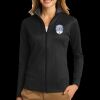 Ladies Vertical Texture Full Zip Jacket Thumbnail
