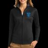 Ladies Vertical Texture Full Zip Jacket Thumbnail
