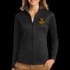 Ladies Vertical Texture Full Zip Jacket Thumbnail