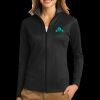Ladies Vertical Texture Full Zip Jacket Thumbnail