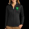 Ladies Vertical Texture Full Zip Jacket Thumbnail