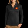 Ladies Vertical Texture Full Zip Jacket Thumbnail