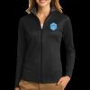 Ladies Vertical Texture Full Zip Jacket Thumbnail