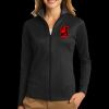Ladies Vertical Texture Full Zip Jacket Thumbnail