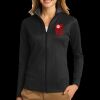 Ladies Vertical Texture Full Zip Jacket Thumbnail