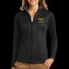 Ladies Vertical Texture Full Zip Jacket Thumbnail
