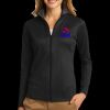 Ladies Vertical Texture Full Zip Jacket Thumbnail