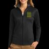 Ladies Vertical Texture Full Zip Jacket Thumbnail