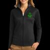 Ladies Vertical Texture Full Zip Jacket Thumbnail