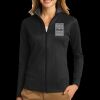 Ladies Vertical Texture Full Zip Jacket Thumbnail