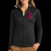 Ladies Vertical Texture Full Zip Jacket Thumbnail