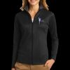 Ladies Vertical Texture Full Zip Jacket Thumbnail