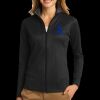 Ladies Vertical Texture Full Zip Jacket Thumbnail