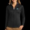 Ladies Vertical Texture Full Zip Jacket Thumbnail