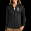 Ladies Vertical Texture Full Zip Jacket Thumbnail