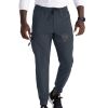 Grey's Anatomy Spandex Stretch Murphy Zip-Fly 5 Pocket Jogger Pants +Sizes - GRSP550X - Steel Thumbnail