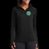 Ladies Sport Wick ® Stretch 1/2 Zip Pullover Thumbnail