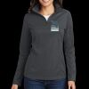 Ladies Pinpoint Mesh 1/2 Zip Thumbnail